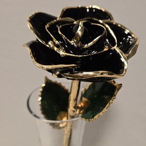 100% real Roses dipped in 24K Gold!